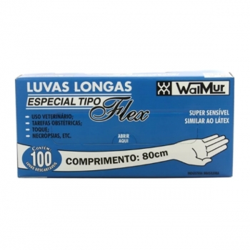 Luva Desc Especialflex C/100un Walmur